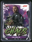 2024 Topps Finest Formula 1 F1 Lewis Hamilton Chaos Die Cut 64/74 #CH-6