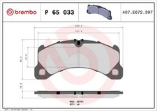 Bremsbelagsatz Vorne -System für Porsche Mac...