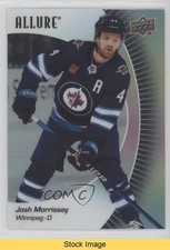2023-24 Upper Deck Allure Black Rainbow Josh Morrissey #81 READ xl8