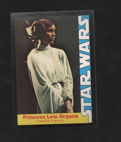 1977 Wonder Bread Star Wars #3 Princess Leia Organa — Raw