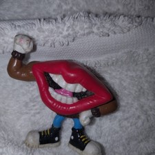 Vintage 1989 Applause Tang drink PVC Figure General Foods Big Lips Mouth