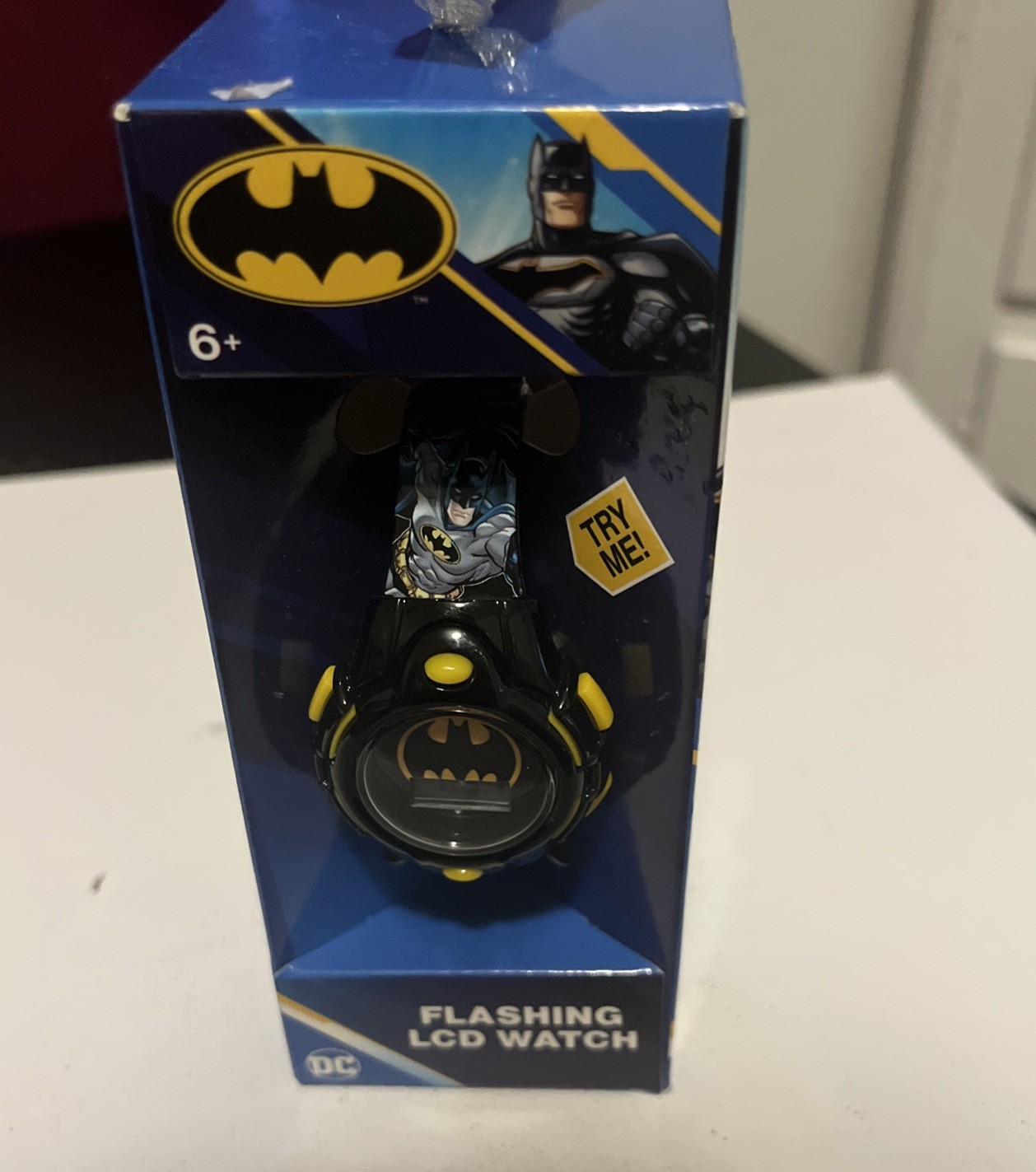 DC Batman Flashing LCD Watch
