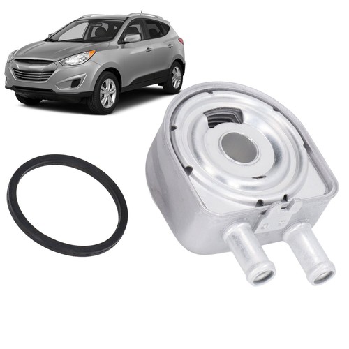 26410 2G000 Engine Oil Cooler Aluminum Alloy Oil Cooler Assembly For 2.0L 2.4L - Picture 8 of 22