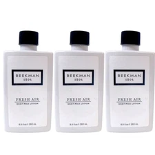 (Lot of 3) Beekman 1802 Fresh Air Goat Milk Lotion 8.9oz Sulfate Free New Sealed