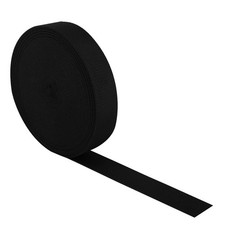 RETON Nylon Webbing Strap, 1 1/4 Inch Black Nylon Heavy Webbing Straps Durable N