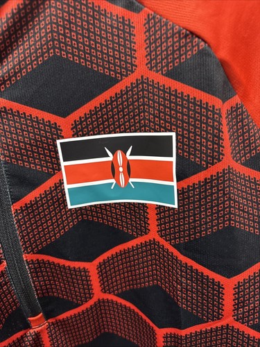 Maglia mezza zip Nike Kenya International Team Pro Elite taglia Large nuova senza etichette - Foto 2 di 6