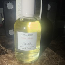 Laura Mercier Ambre Vanille Aromatic Bath Body Oil 3.3oz New No Box