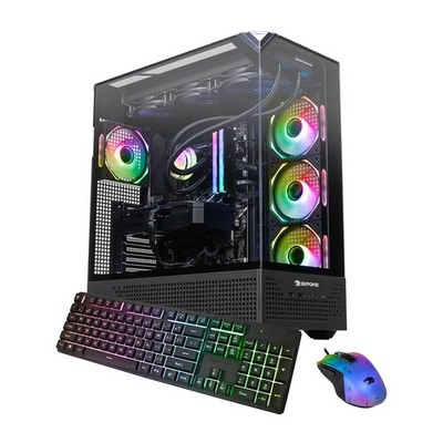iBUYPOWER Element Pro EPBA7N5702 Liquid Cooled Gaming Desktop Computer, AMD Ryze