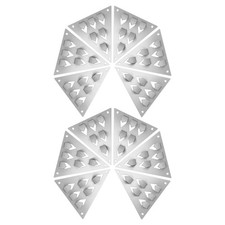  12 Pezzi Clip di Montaggio Pannello Fonoassorbente Blocco Ferramenta Acustica