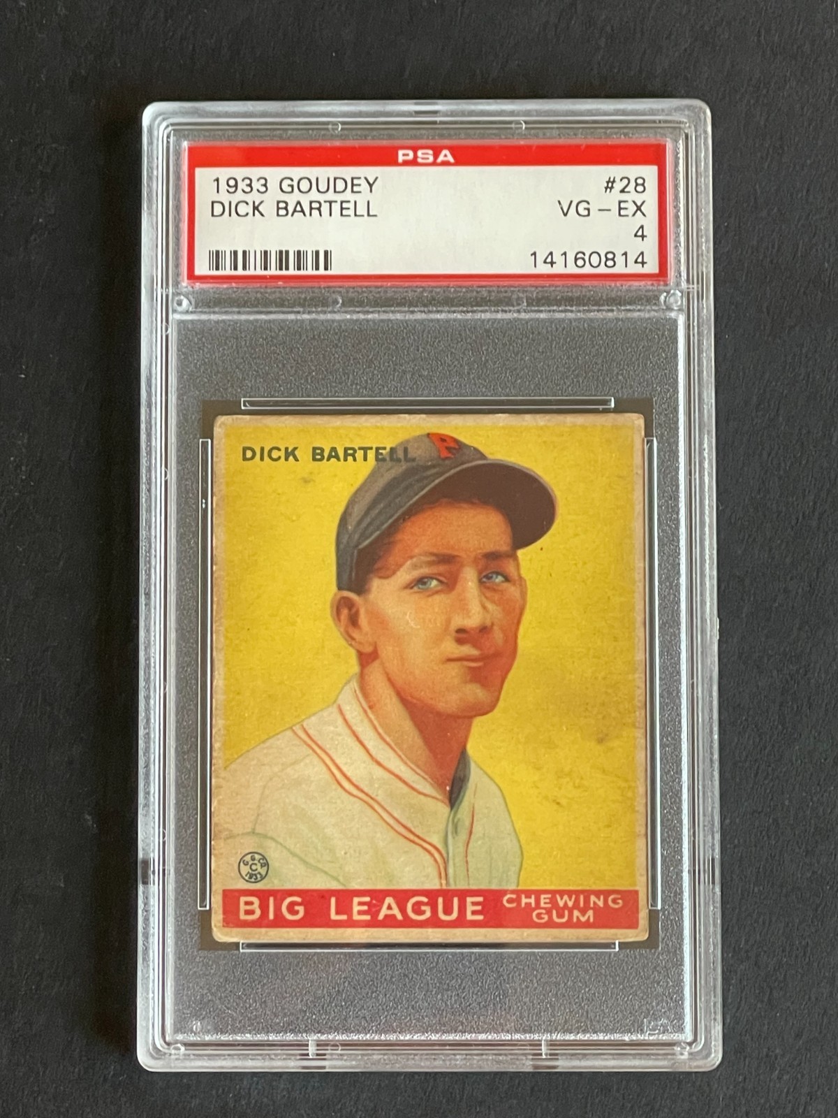 1933 Goudey Dick Bartell PSA 4 VG-EX #28