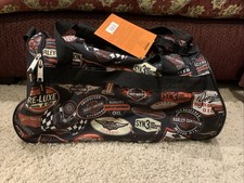 New Harley Davidson Sport Gym Travel Duffel Bag Lightweight W/Adjustable Straps
