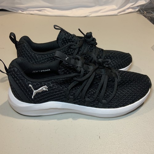 Puma Soft Foam Black Shoes Sneakers Women Size 8 [P3]