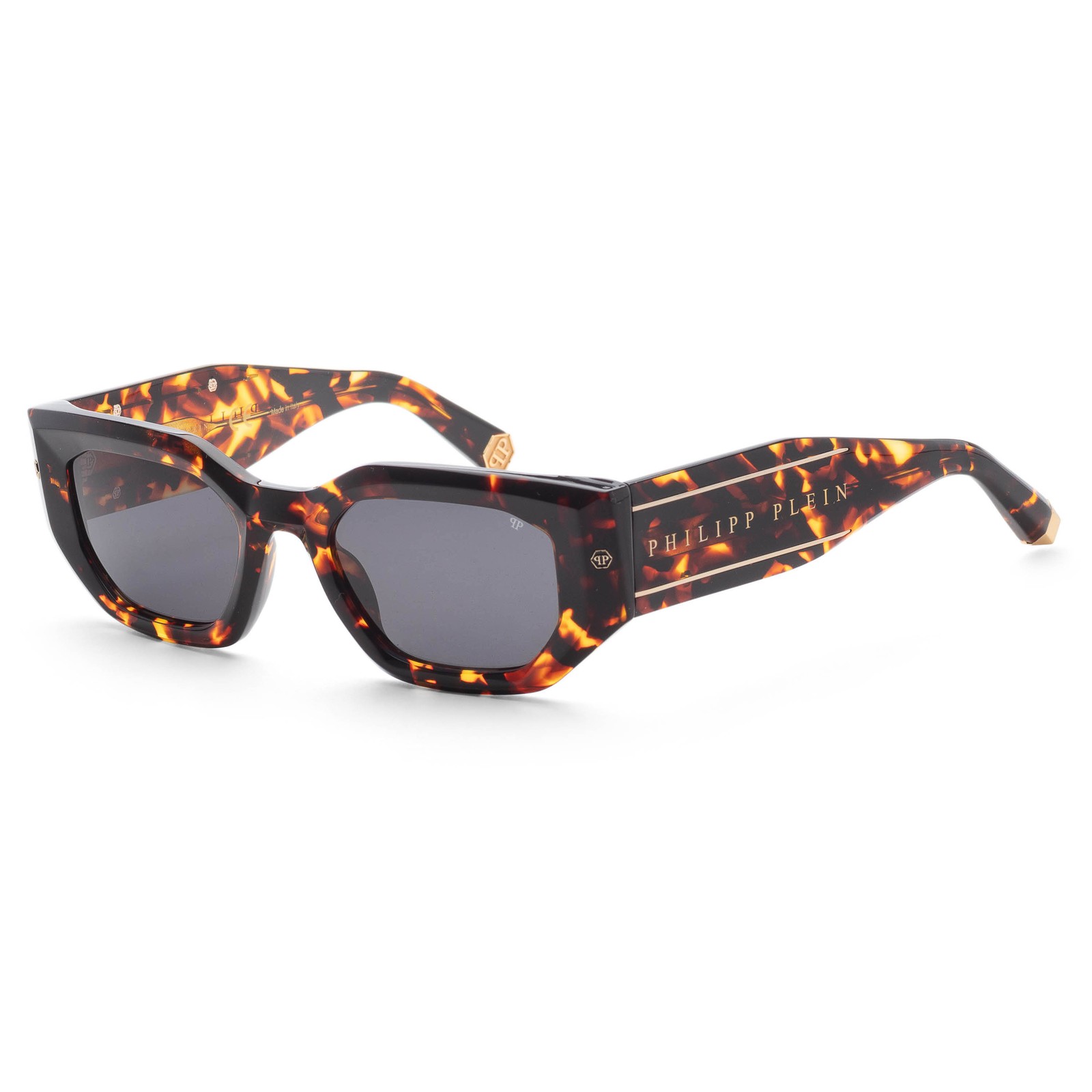 Philipp Plein Womens 51mm Dark Havana Sunglasses SPP066M5106ZE 24390₽