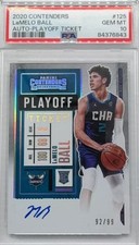 LaMELO BALL ROOKIE AUTO RC 2020-21 Panini Contenders Ticket /99 PSA 10 GEM MINT
