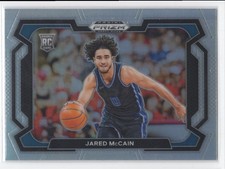 #35 2024-25 Prizm Draft Picks Variation Silver Jared McCain Rookie