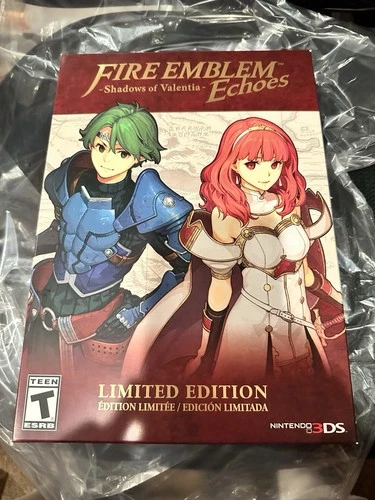 Pristine New Nintendo 3DS Fire Emblem Echoes Shadows of Valentia Limited Edition