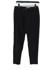 New Look Women's Leggings UK 10 Black Cotton with Elastane Jegging