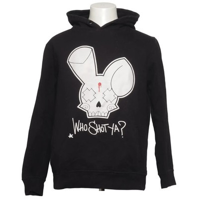 Who Shot Ya, Kapuzenpullover, Größe: L, Schwarz, Baumwolle/Polyester, Print #G33