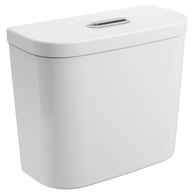 GROHE 39678000 Dual Flush Toilet Tank 1.0/1.28 GPF Vitreous China Alpine White