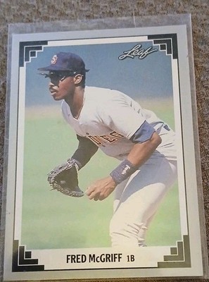 1991 Leaf - Fred McGriff #342