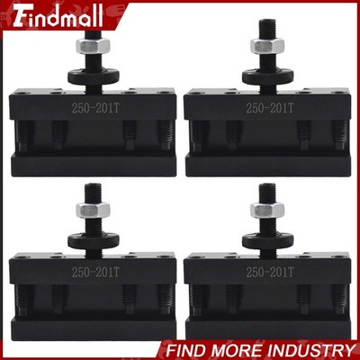 4Pcs BXA 250-201 T Oversize 3/4'' Turning Quick Change Tool Post Holder Lathe