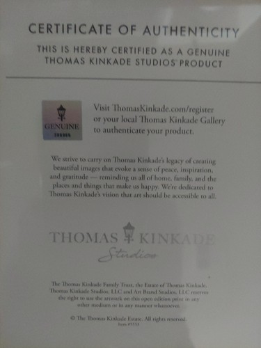 Thomas Kinkade Mickey's Victorian Christmas - Picture 8 of 8