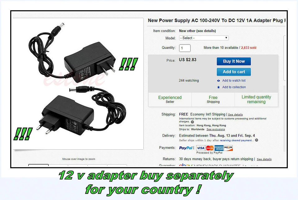 LED Chaser VU Meter Disco DJ Light Effect LM3914 Stage Sound Active strobe VIDEO - Image 2 of 4