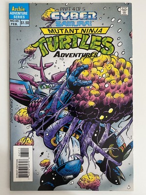 Teenage Mutant Ninja Turtles Adventures #65 Direct Edition | VF TMNT Archie 1995