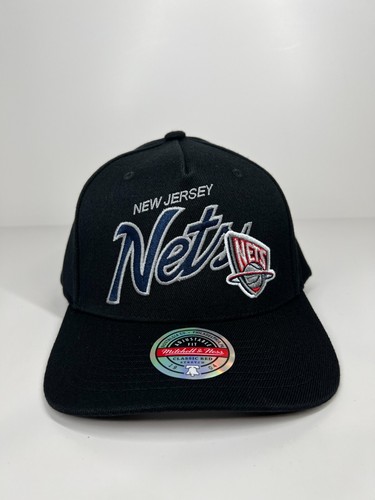 NBA New Jersey Nets cap hat Mitchell & Ness adult adjustable one size fits most - Picture 1 of 10