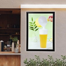 24"x33" LED Light Box Backlit Movie Poster Art Picture Frame Advertising Display