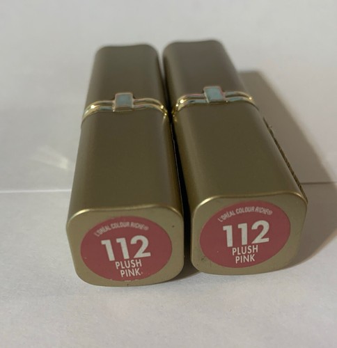 L'OREAL PARIS COLOR RICCHE #112 peluche rosa sigillato lotto di 2 - Foto 3 di 3