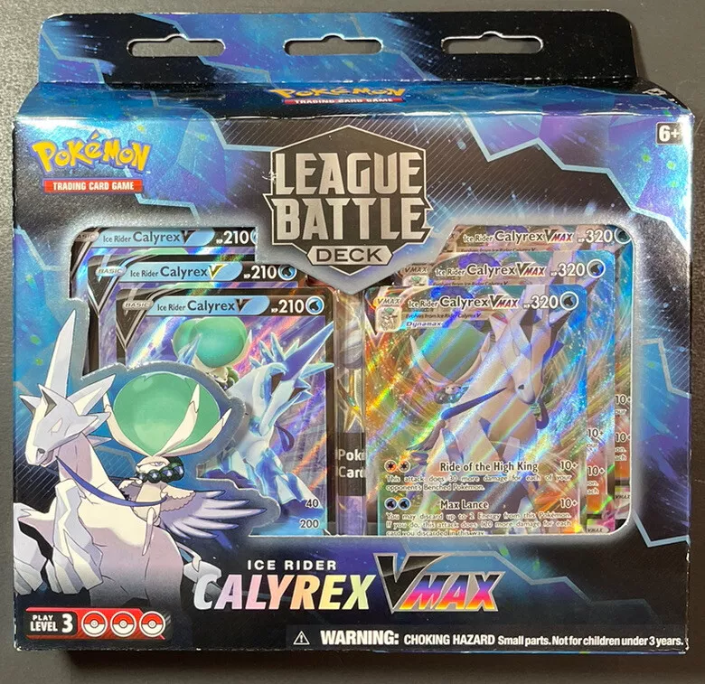 Pokemon TCG: League Battle Deck - Ice Rider Calyrex VMAX, Card Games