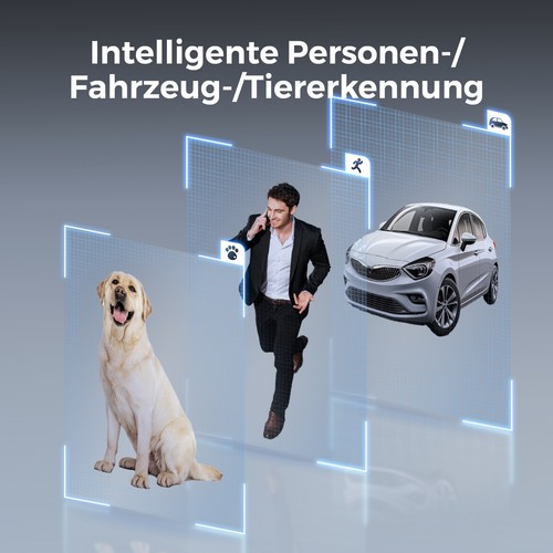 Reolink 4K UHD PTZ Dome überwachungskamera optischem 3D-Zoom Überwachungskamera - Bild 7 von 9