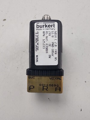 Burkert 6014 C 2,0 FKM MS Solenoid Valve Magnetventil 125333