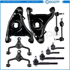 Front Lower Control Arm Tie Rod End Sway Bar For 1998-2002 Ford Crown Victoria