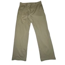 RHONE Commuter Pants Men's 31 Tan Cotton Preppy Chinos Classic Golf Performance