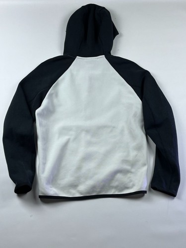 Nike Tech Fleece Full-Zip Hoodie XS Black & White - Picture 7 of 7