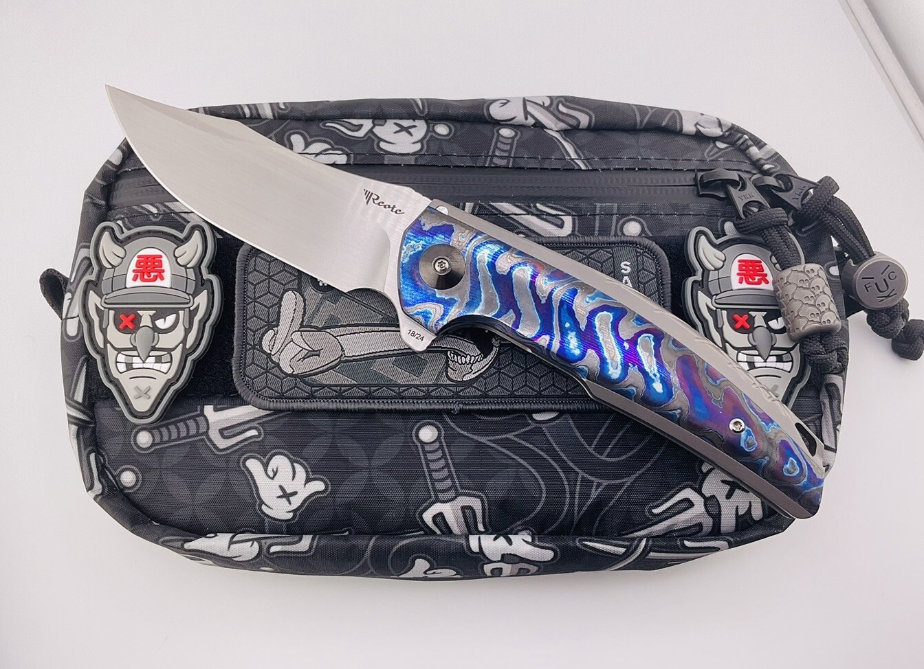 Reate Knives JACK 1.5 Titanium Integral Zircuti Zirconium Pivot M398 1 Of 24