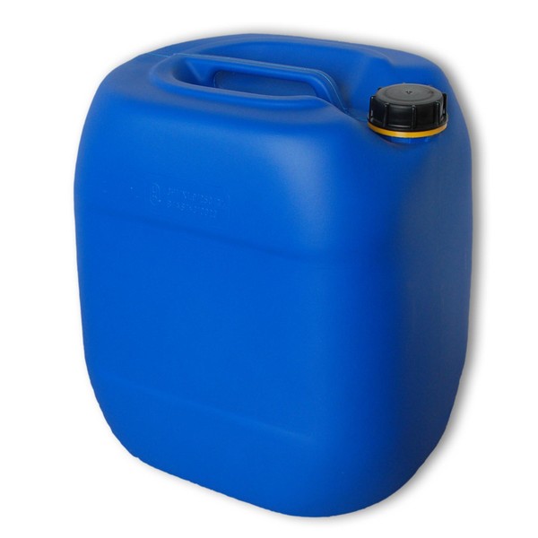 30 Liter Wasserkanister BehäLter Campingkanister Kanister Kunststoff Blau Din 61-image