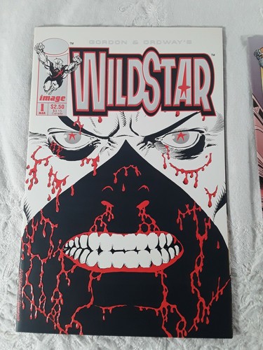 WILDSTAR Comic Books #1 #2 1993 Image Comics - Picture 2 of 8