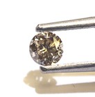 GIA loose certified .23ct S-T Light brown VS2 loose Brilliant round cut diamond — photo 3