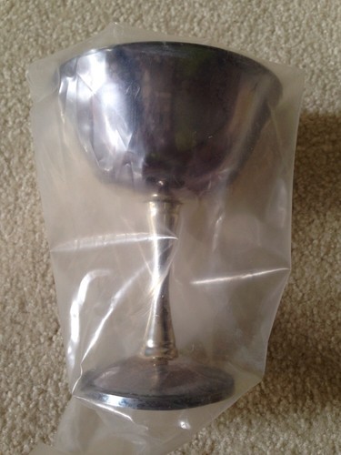 (2) Vintage Salem Silver Plated Goblets, NIB - Picture 3 of 9