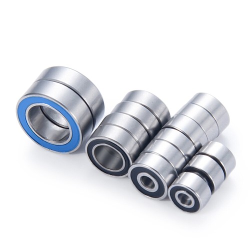 Blue Ball Bearing Metric Rubber Sealed Chrome Steel For 1/10 Axial TRX6 ABEC3 P6 - Picture 162 of 186