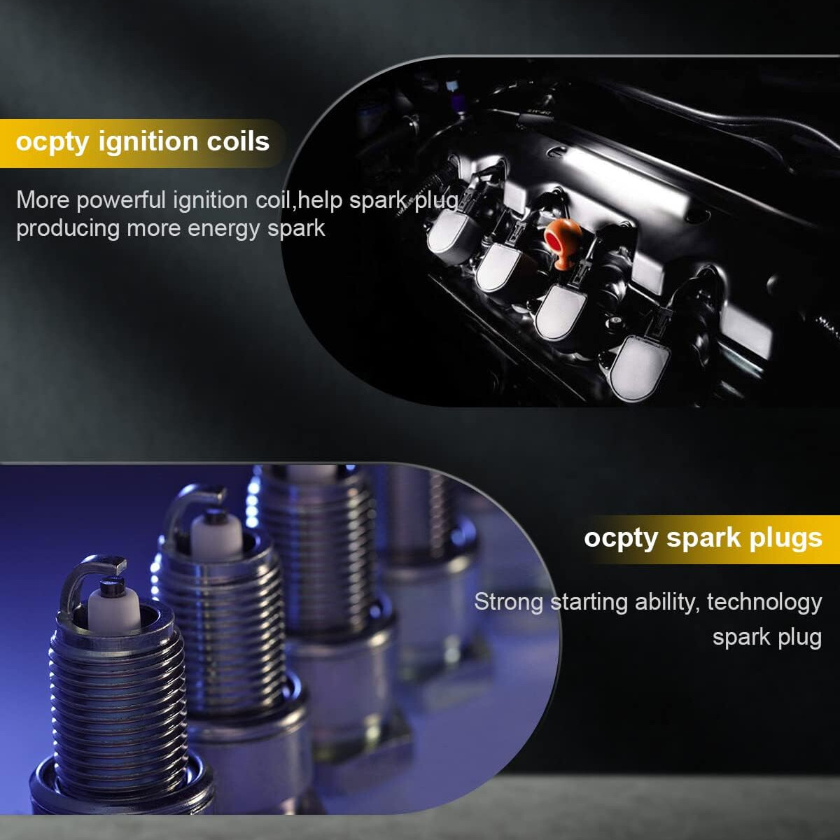 6X Ignition Coils Pack For 2014-2021 Maserati Ghibli Levante Quattroporte 288233