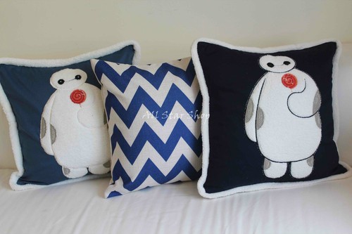 Art Colourful BayMax Home Décor CUSHION COVER Throw PILLOW CASE 18" - Picture 1 of 9