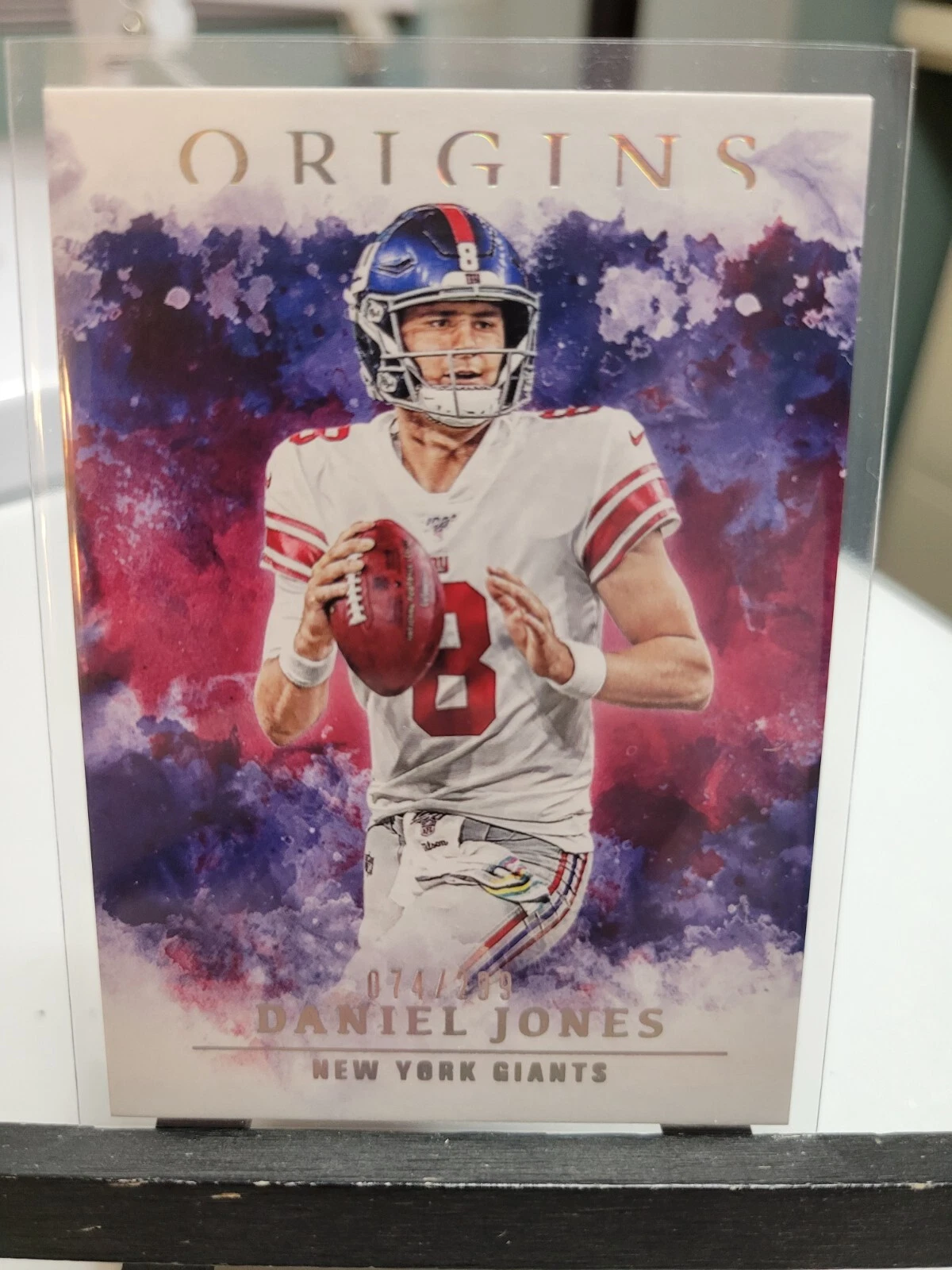 Daniel Jones trading card