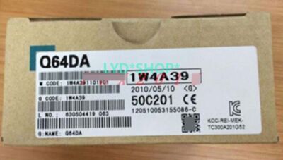 1pcs brand new Q64DA PLC analog quantity module #D9*