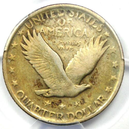 1921 Standing Liberty Quarter 25C - PCGS VF Details - Rare Certified Coin! - Picture 4 of 6