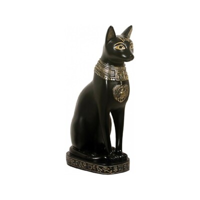 Design Ägyptische Katze Figur Statue Skulptur Figuren Skulpturen Deko Neu P2880