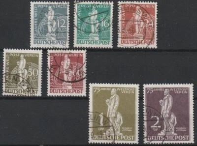 Berlin (West) 1949 gestempelt MiNr. 35-41, 38-41 tiefst geprüft Schlegel A ,BPP - Bild 1 von 2